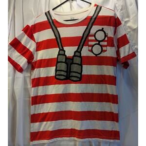 Where's Waldo Mad Engine Costume T-Shirt Size S